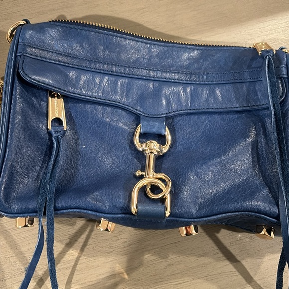 Rebecca minkoff blue crossbody - Picture 6 of 10
